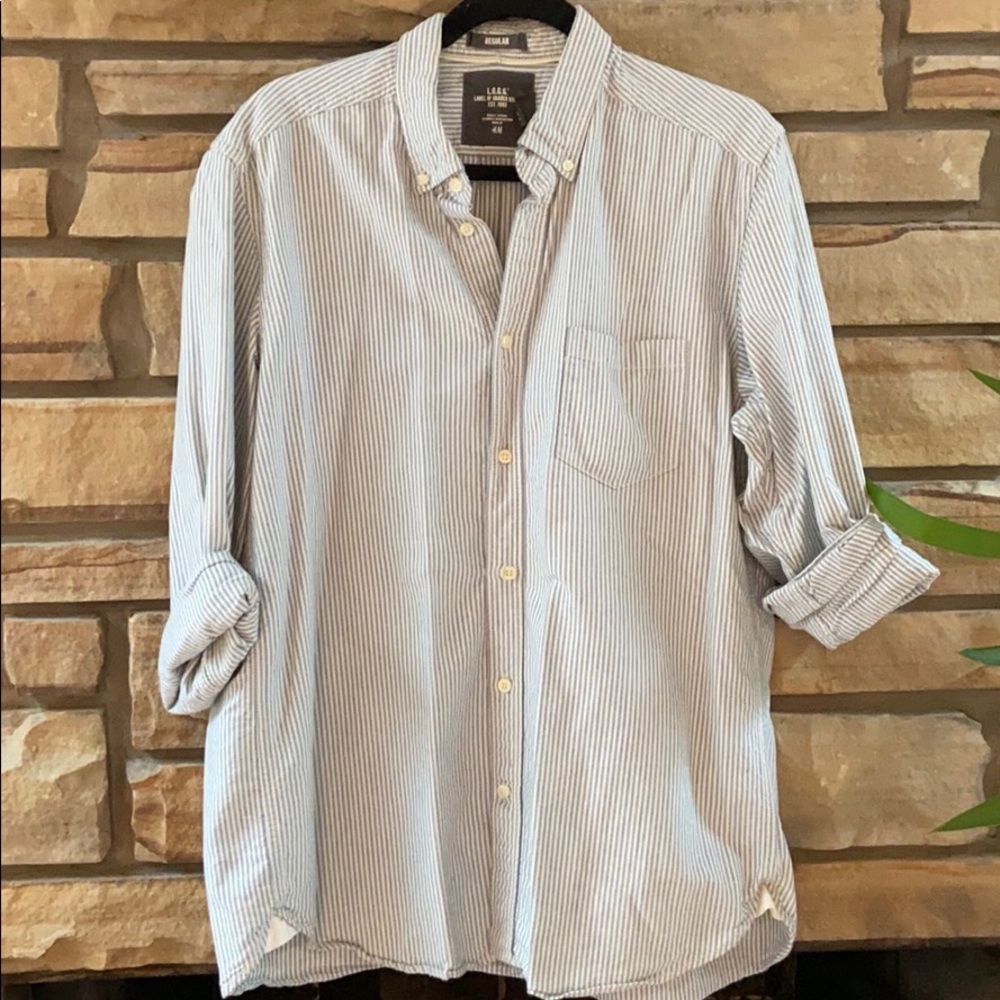 Men’s HM regular fit button up